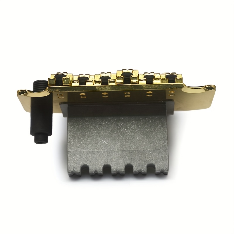 Electric Guitar Tremolo Bridge Double Locking Systyem Black/Silvery/Golden - Image 7
