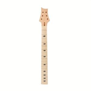 siemonic New Electric Guitar Neck Mahogany 22 Fret 25.5 Inch Maple Fretboard Bolt on Heel Truss Rod Unfinished