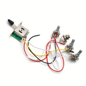 Professional Prewired Harness Kit for Electric Guitar Modifications