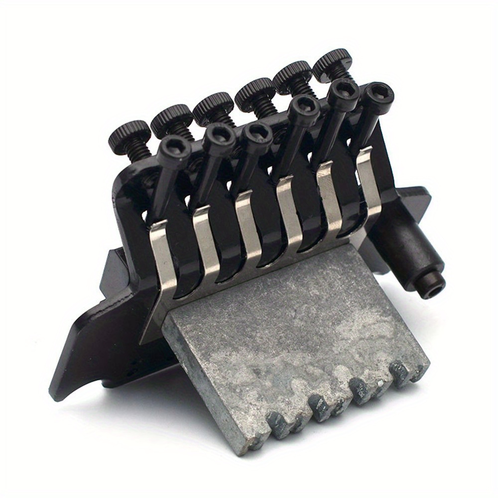 Guitar Double Locking Tremolo System Bridge with Bar Double Locking Electric Guitar Replacement Parts - Image 6