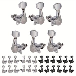 Guitar String Peg Locking Tuners, 6 pcs, Tuning Pegs for Machine Head, Guitar Parts & Accessories