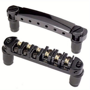 1 Set (U+L) Tune-O-Matic Bridge LP SG Electric Guitar Bridge String Board Bridge Rolling Ball Roller Les Paul Bridge