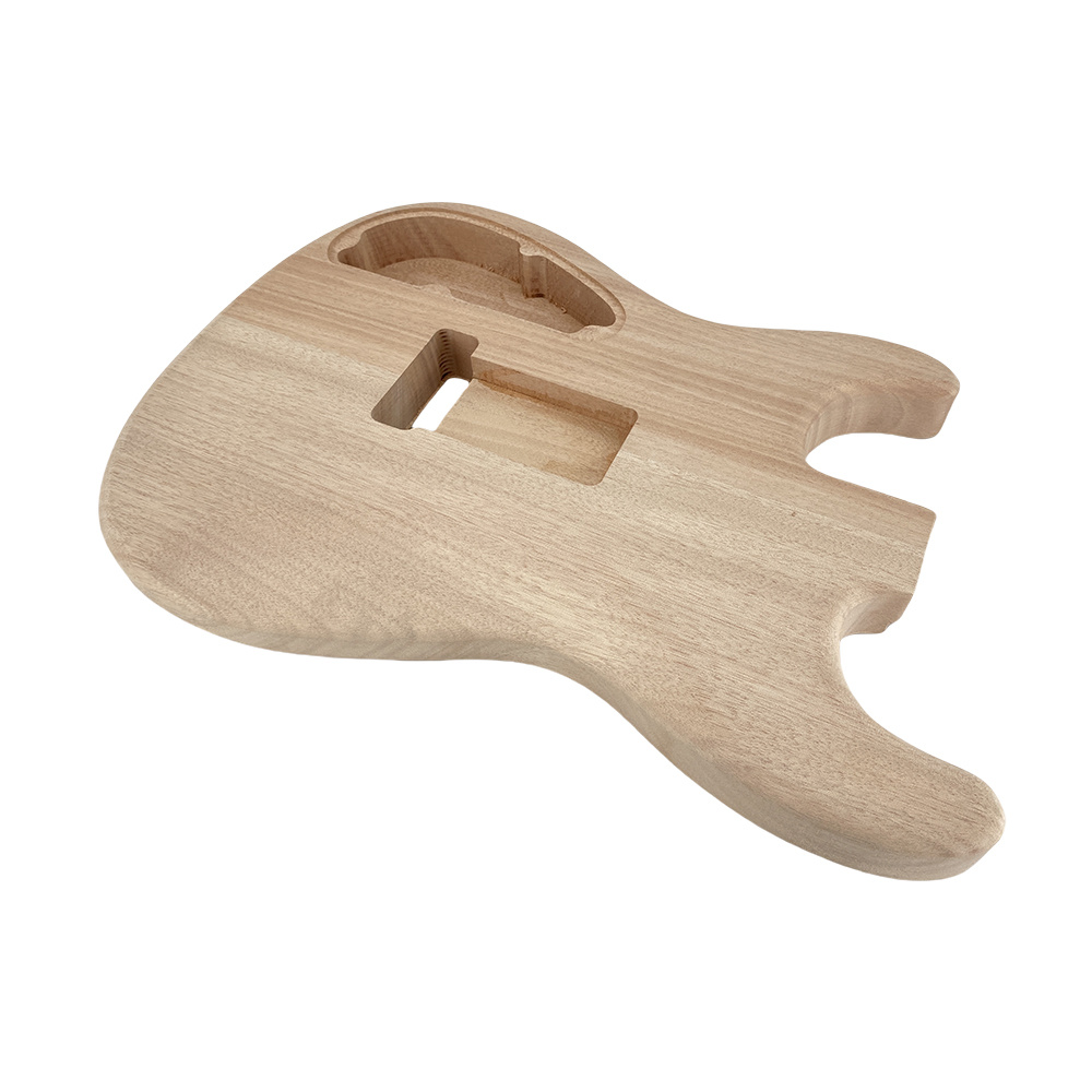 Electric Guitar Body for ST style Guitar Accessory DIY Guitar Body Unfinished Mahogany, Guitar Repair Part, Instrument Customization, Vintage Electric Guitar, Standard Guitar Shape, Unfinished Wood, Durable Mahogany, Replacement Guitar, Musicians Diy - Image 8