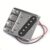 Bridge and Pickup Set for TL Style Guitar 3 Adjustable Picks 6.2K-Pickups Gutiar Parts Silvery + Black
