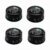 [High-Quality Guitar Knobs] 4pcs High-Quality Black Acrylic Electric Guitar Knobs | Durable Volume & Tone Controls for Les Paul and Bass Guitars