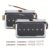 1 Set (N+B) Electric Guitar LP Pickup P90 Pickup Single Coil Pickup Six-string Electric Guitar Pickup O Style Brass Cover Pickup Humbucker Size Single Coil Pickup
