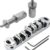 Epiphone Les Paul SG Style Guitar Locking Roller Bridge – Tune-O-Matic Tremolo System with Locking Mechanism, Heavy-Duty Staggered Design, 51.5mm Replacement Bridge for SG-335/Les Paul Guitars (Compatible with Epiphone Models