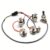 Epi Loaded Pre-wired Guitar Wiring Harness 2T2V with Coil Split Prewired Kits for LP SG DOT