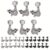 Guitar String Peg Locking Tuners, 6 pcs, Tuning Pegs for Machine Head, Guitar Parts & Accessories