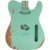 Relic Guitar Body | TL Style Nitro Top Alder Wood, S-S or H-S Route, Relic Seafoam Green